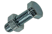 Mack 1017599 - tapbout + moer staal verzinkt 15 st m5 x 16 mm | 10 stuks - afbeelding 1