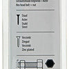 Mack 1017604 - tapbout + moer staal verzinkt 15 st m6 x 16 mm | 10 stuks
