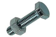 Mack 1017606 - tapbout + moer staal verzinkt 13 st m6 x 25 mm | 10 stuks - afbeelding 1