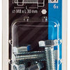 Mack 1017613 - tapbout + moer staal verzinkt 6 st m8 x 30 mm | 5 stuks