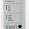 Mack 1017614 - tapbout + moer staal verzinkt 5 st m8 x 35 mm | 5 stuks