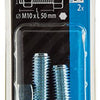 Mack 1017622 - tapbout + moer staal verzinkt 2 st m10 x 50 mm | 5 stuks