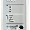 Mack 1017622 - tapbout + moer staal verzinkt 2 st m10 x 50 mm | 5 stuks