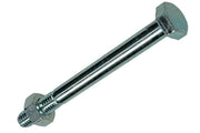 Mack 1017627 - mekaniekbout + moer staal verzinkt 1 st m10 x100 mm | 10 stuks - afbeelding 1
