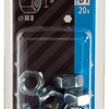 Mack 1017677 - zeskant moer staal verzinkt 20 st m 8 | 10 stuks