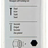 Mack 1017685 - zeskant borgmoer staal verzinkt 18 st m5 | 10 stuks