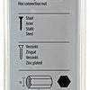 Mack 1017705 - zeskant verbindingsmoer verzinkt 2 st m8 | 10 stuks