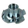 Mack 1017708 - inslagmoer staal verzinkt 4 st m5 | 10 stuks