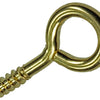 Mack 1019694 - schroefoog messing 3 st 3,5 x 20mm | 10 stuks