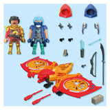 Playmobil heldendrone tegen ninja - 71833 - afbeelding 4