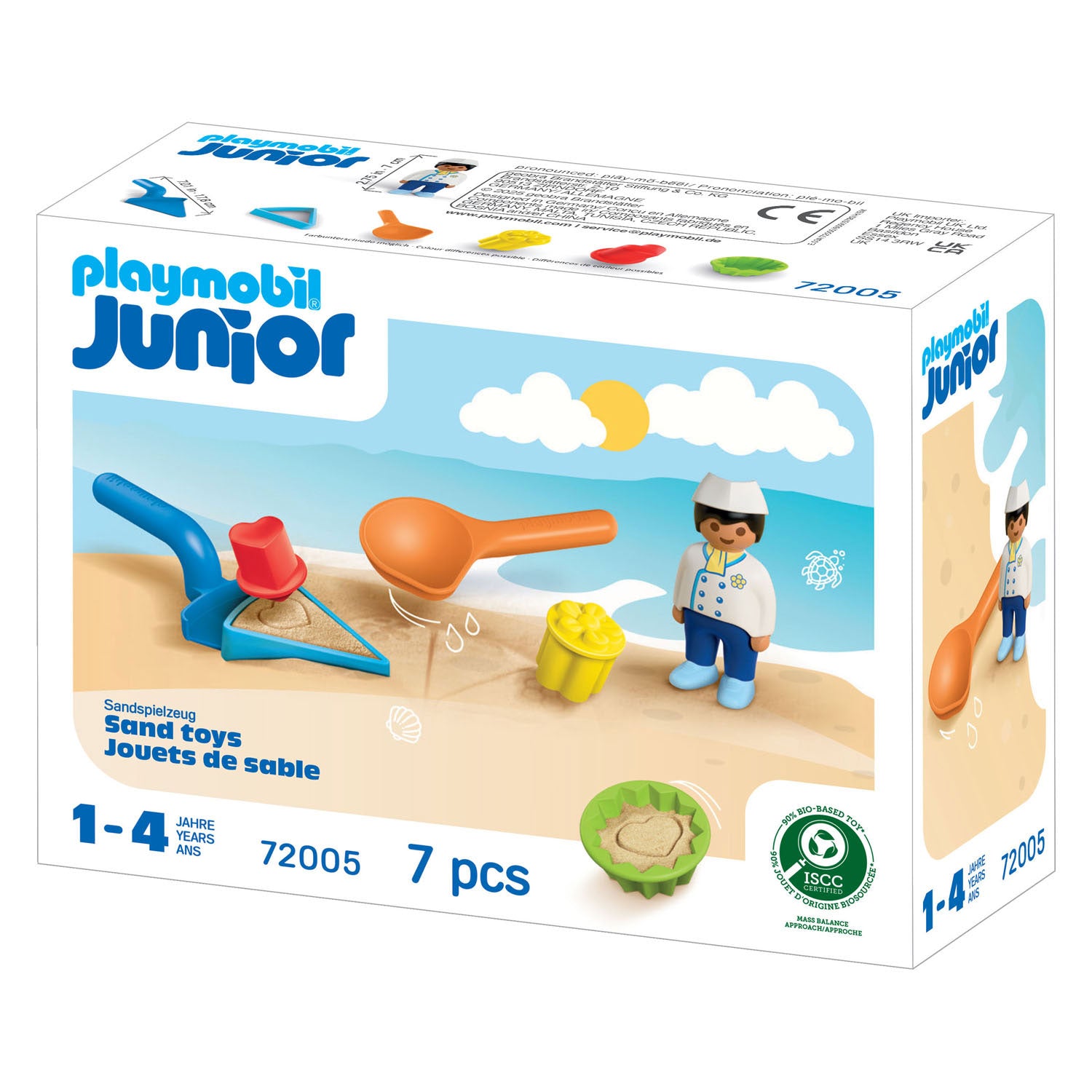 Playmobil junior zandbakkerij - 72005