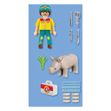 Playmobil duopack ranger met neushoorn - 72025 - afbeelding 4