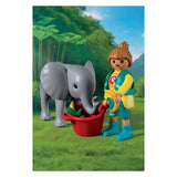 Playmobil animals friends dierentuin babyolifant en dierenverzorger - 72092 - afbeelding 5