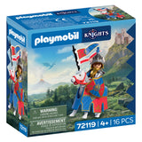 Playmobil knights leeuwenridder leider - 72119 - afbeelding 1