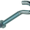 Mack 1017812 - schroefhaak metrisch + moer verzinkt 2st m8 x 60 mm | 10 stuks