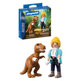 Playmobil duopack t-rex met onderzoeker - 72172 - afbeelding 3