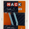 Mack 1017813 - schroefhaak metrisch + moer verzinkt 2st m8 x 80 mm | 5 stuks