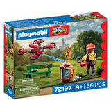 Playmobil city action brandweer blusdrone - 72197 - afbeelding 1