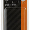 Mack 1017837 - puntduim staal verzinkt 22 st 2,5 x 20 mm | 10 stuks