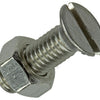 Mack 1019814 - metaalschroef verz. kop + moer rvs 5 st m6x20 | 10 stuks