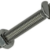Mack 1019816 - metaalschroef verz. kop + moer rvs 3 st m6x40 | 10 stuks