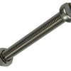 Mack 1019832 - metaalschroef cyl. kop + moer rvs 2 st m6x60 | 10 stuks