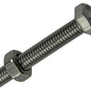 Mack 1019843 - tapbout + moer roestvrijstaal 4 st m6x40 | 10 stuks