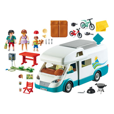 Playmobil Family Fun Camper met Familie 70088