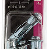 Mack 1017891 - metalen hollewandplug verzinkt4 st 10 x 37 mm | 5 stuks