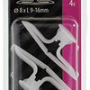 Mack 1017894 - hollewandplug nylon 4 st tb | 10 stuks