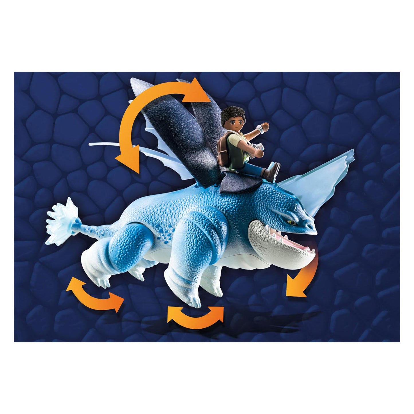Playmobil dragons: the nine realms plowhorn d'angelo - 71082