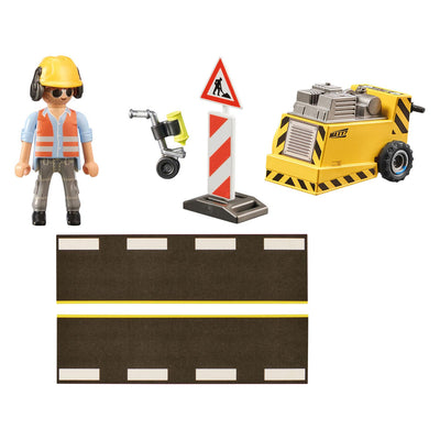Playmobil City Action 71185 Bouwvakker met randensnijder