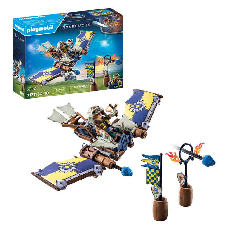 Playmobil Novelmore Dario's zweefvliegtuig 71211
