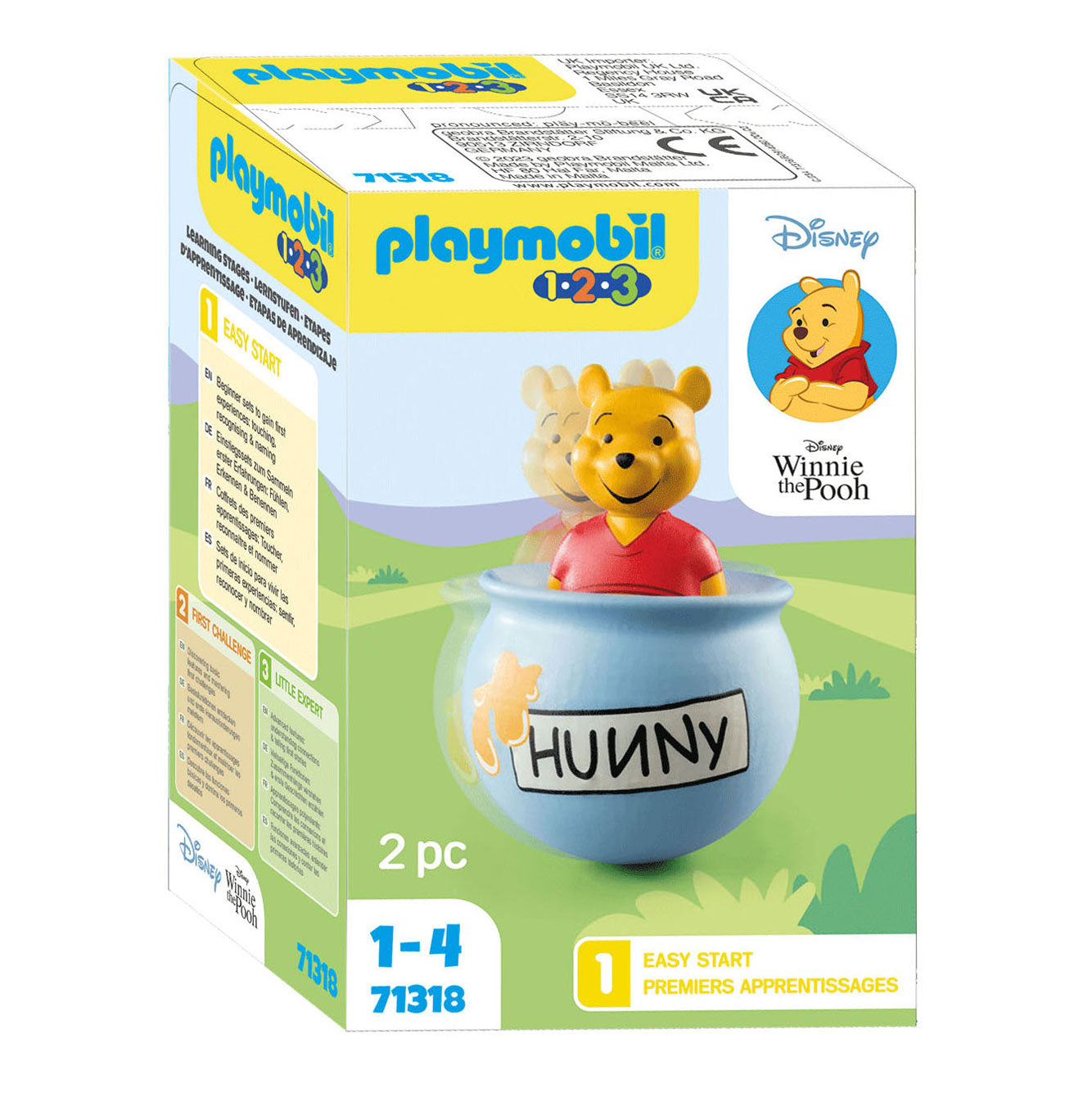 Playmobil junior winnie de poeh honingpot - 71318