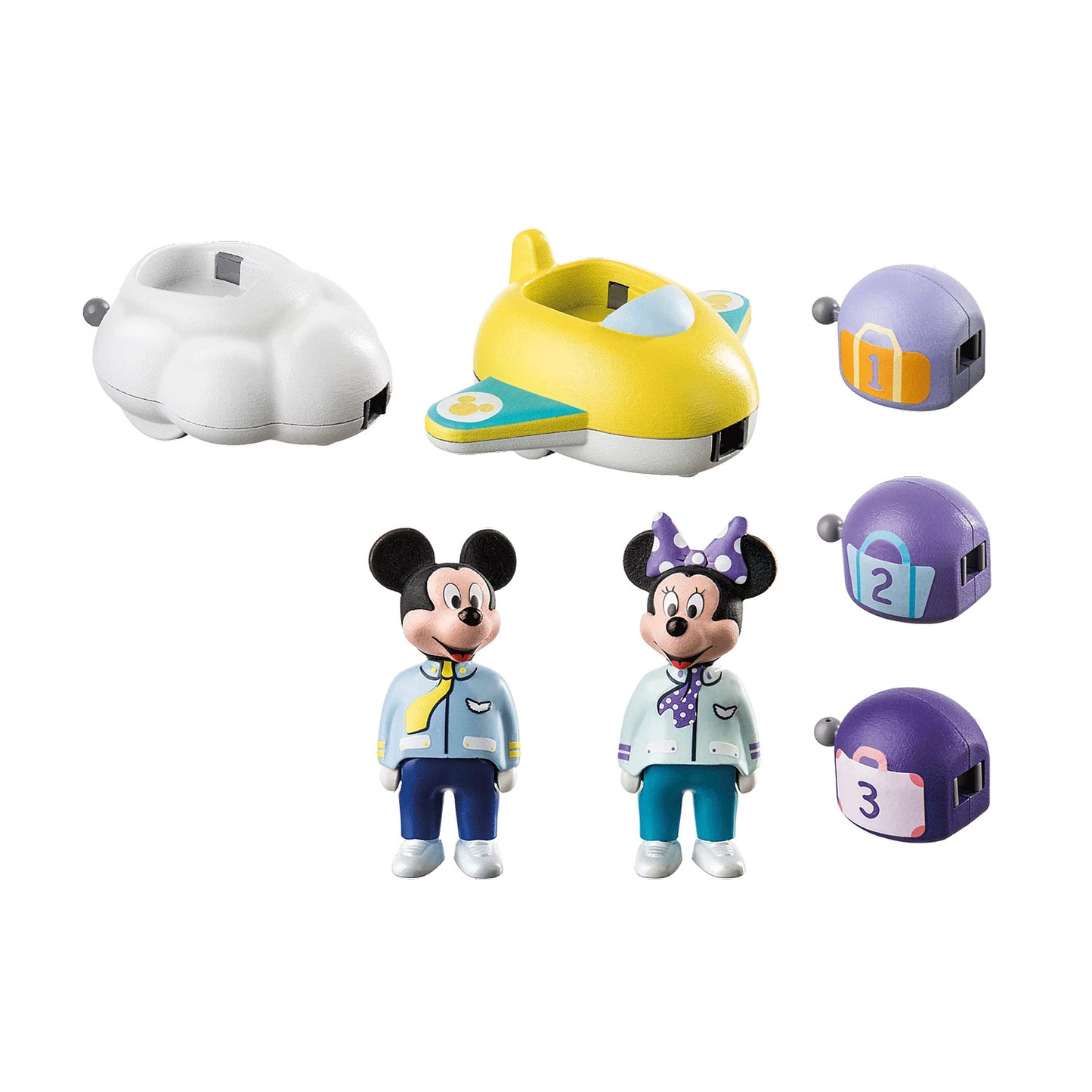 Playmobil 1.2.3. Mickey Mouse Wolkentrein 71320