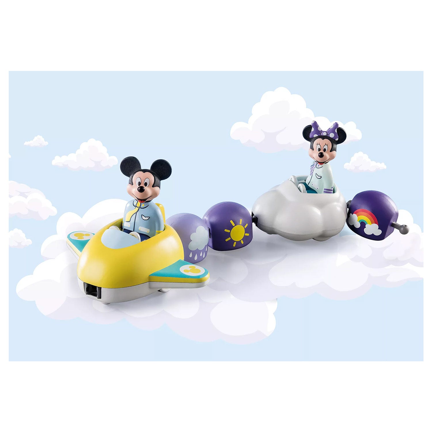Playmobil junior mickey mouse wolkentrein - 71320