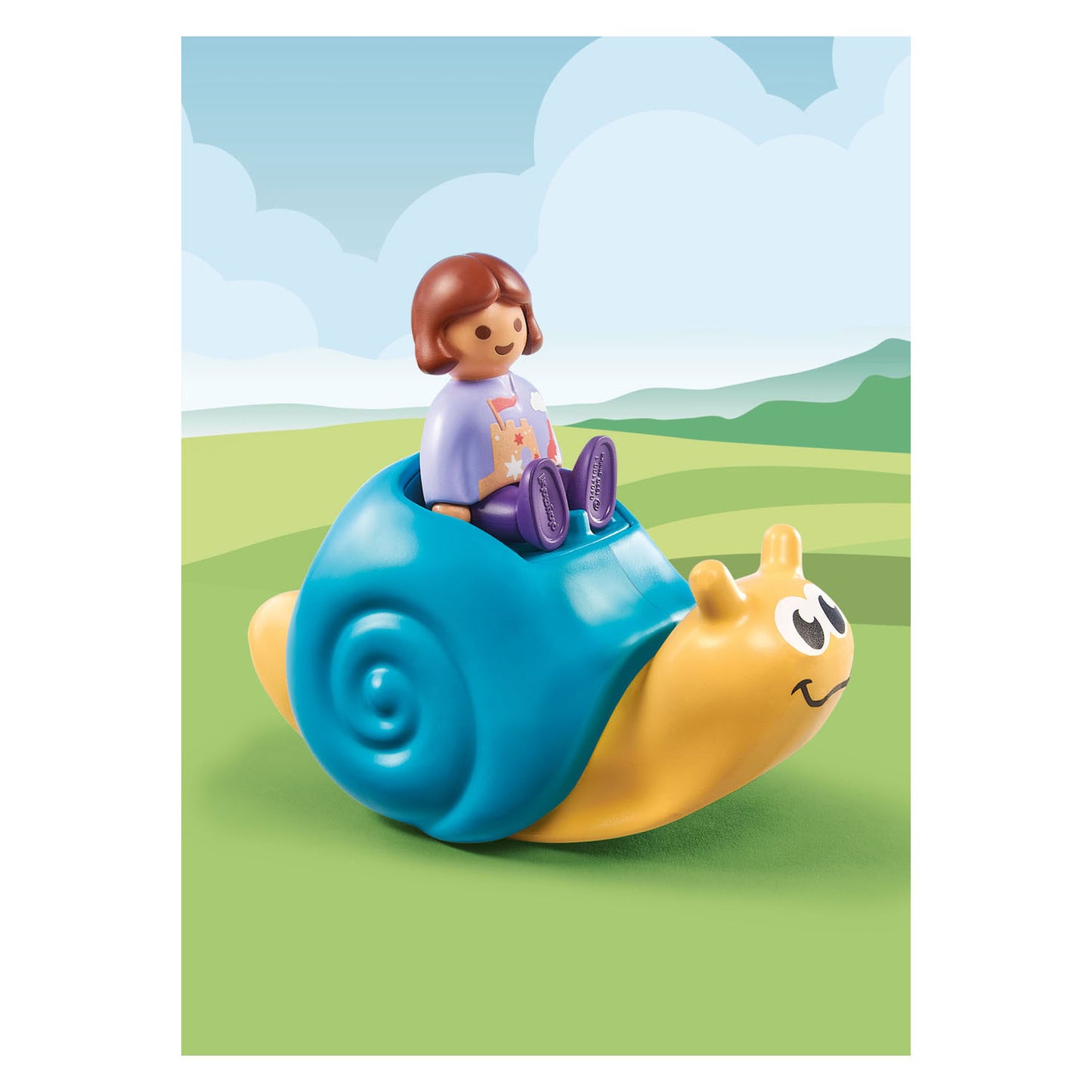 Playmobil 1.2.3. Schommelende Slak 71322