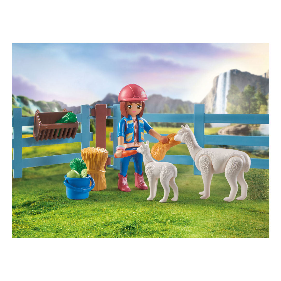 Playmobil Horses of Waterfall Amelia en Whisper Speelset 71353