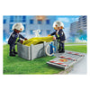 Playmobil action heroes brandweerlieden met luchtkussens - 71465
