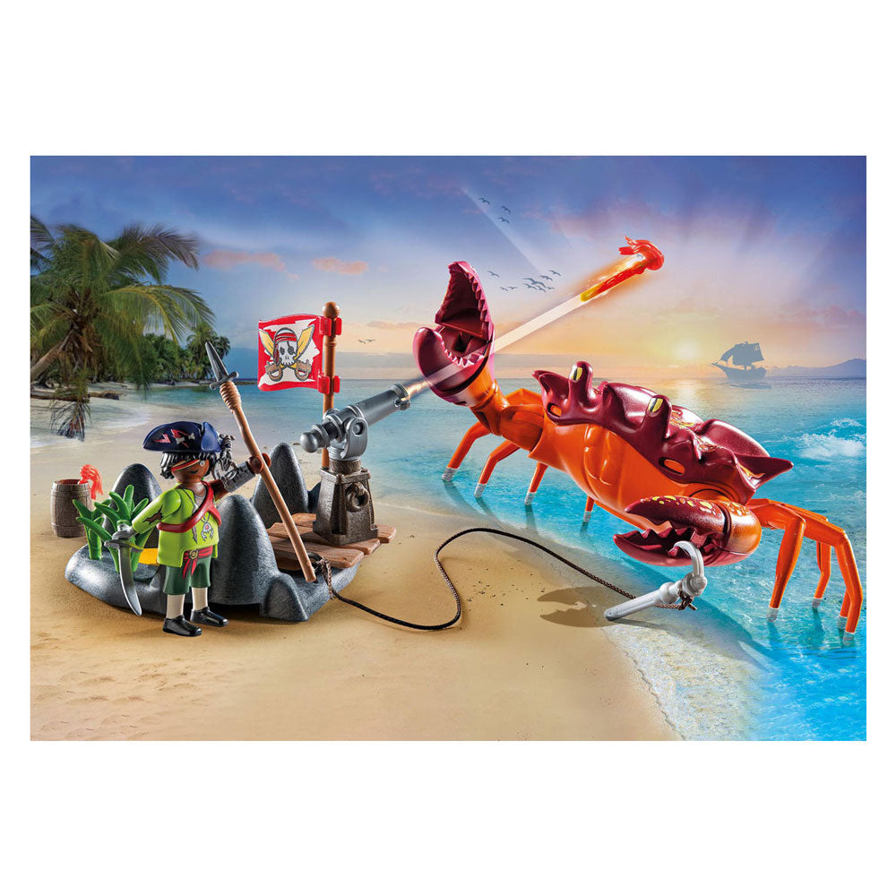 Playmobil pirates strijd tegen de gigantische krab - 71532