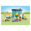 Playmobil 1.2.3. dierenpension met voerautomaat - 71690