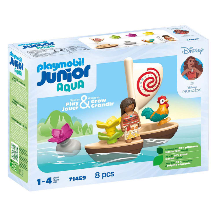 Playmobil junior disney vaiana's catamaran - 71459