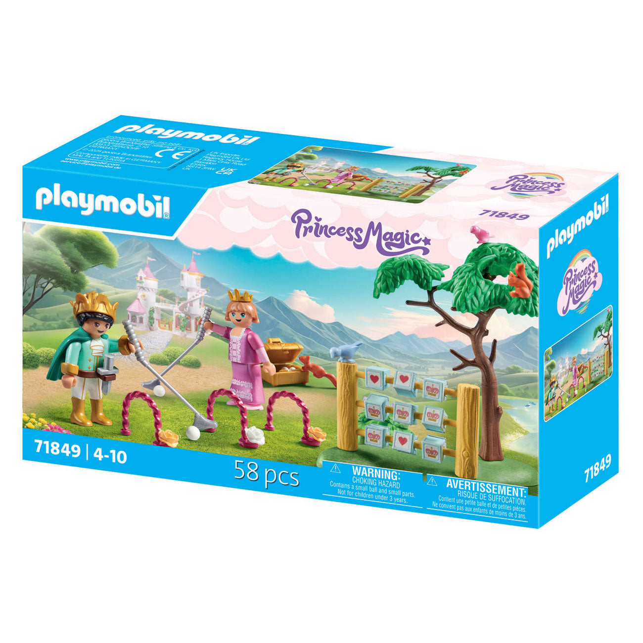 Playmobil princess magic koninklijke kinderen in speeltuin - 71849