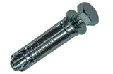Mack 1019949 - keilbout 6-kant bout verzinkt 2 st m10 x 75 mm | 5 stuks - afbeelding 1
