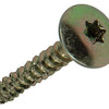 Mack 1019971 - luikschroef geel verzinkt 6,0 x 40 mm 9st | 5 stuks