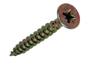 Mack 1017985 - spaanplaatschroef vz kop geelverz. 35st 5,0 x 35 mm | 5 stuks - afbeelding 1