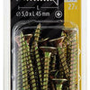 Mack 1017987 - spaanplaatschroef vz kop geelverz. 27st 5,0 x 45 mm | 5 stuks