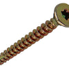Mack 1018016 - spaanplschr.vzkop-zelfb. geelverz. 35 st 4,5 x 40 mm | 5 stuks