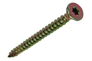 Mack 1018018 - spaanplschr.vzkop-zelfb. geelverz. 28 st 4,5 x 50 mm | 5 stuks - afbeelding 1