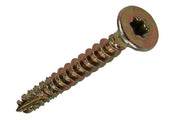 Mack 1018021 - spaanplschr.vzkop-zelfb. geelverz. 26 st 5,0 x 40 mm | 5 stuks - afbeelding 1